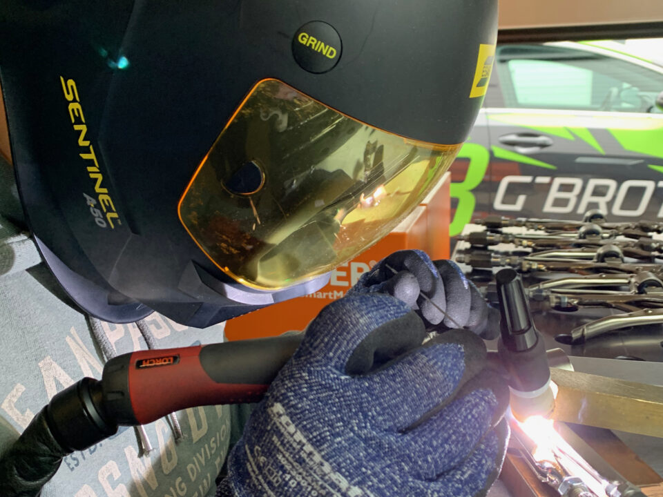 Gbrotec Schweißtechnik Schweisstechnik Schweißen WIG Edelstahl CrNi Unternehmen Voerde NRW Deutschland Montage Lorch welding Esab Sentinel Siegmund Schweißtisch